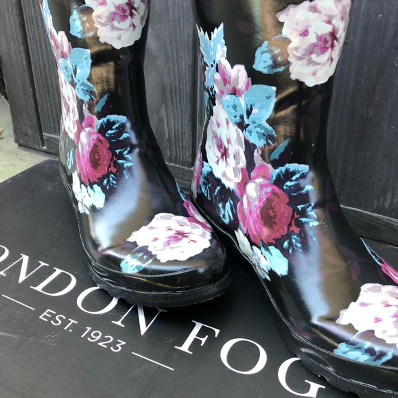 London Fog Rain Boots - Picture 3 of 4